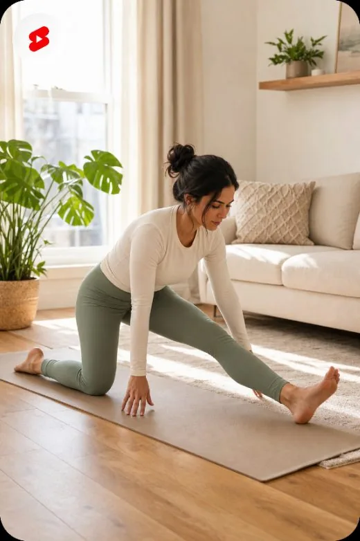 Morning stretch routine