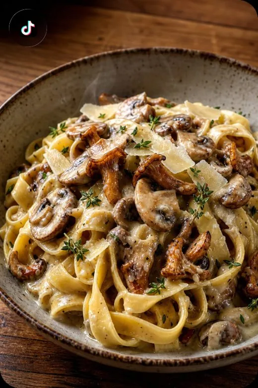 Mushroom pasta reel
